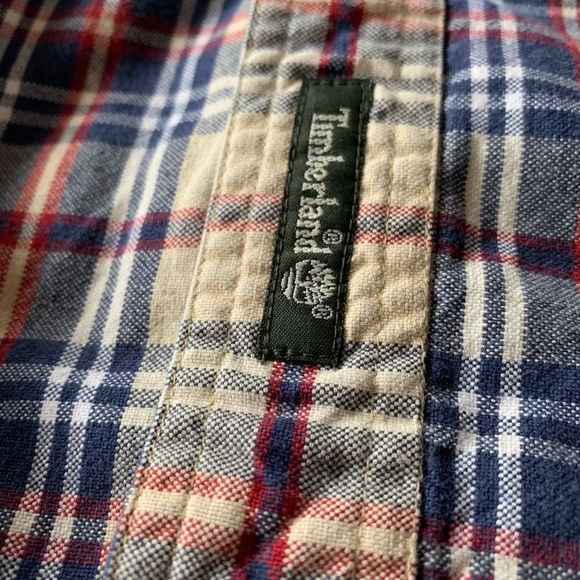 Timberland plaid button down - Picture 5 of 7